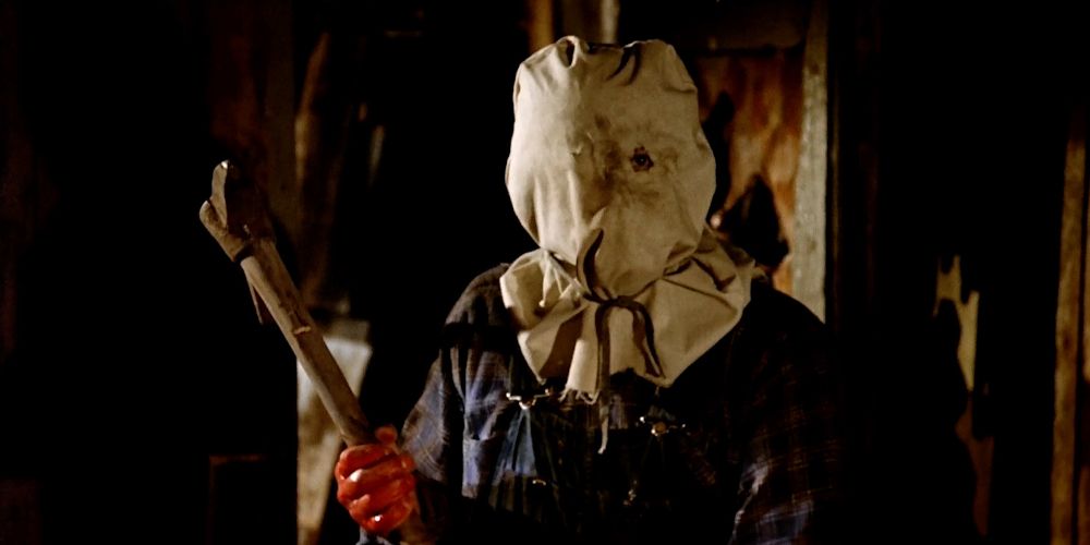 Jason Wears A Bag Over His Head In Part 2