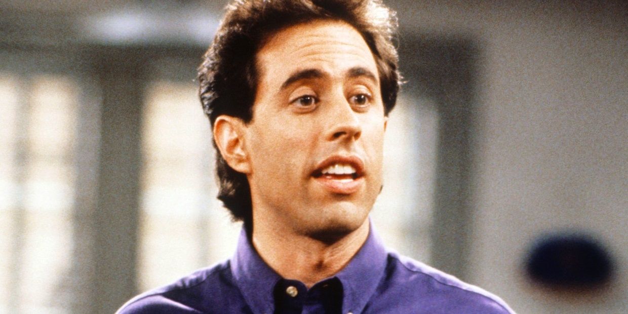 Jerry Seinfeld talking in Seinfeld