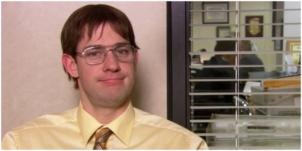 Jim as Dwight in The Office