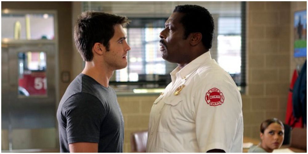 Jimmy and Boden argue in Chicago Fire