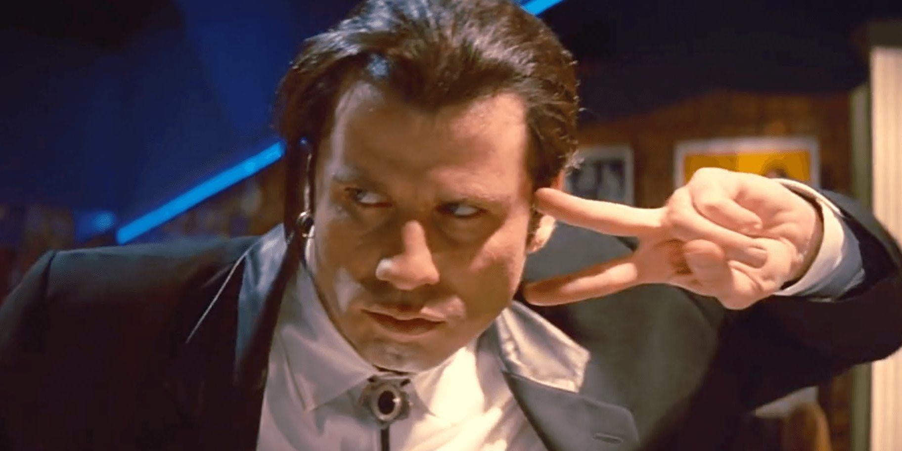 John Travolta in Pulp Fiction