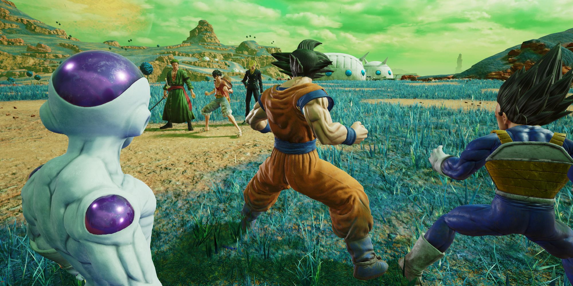 Jump Force Deluxe Edition trios battle