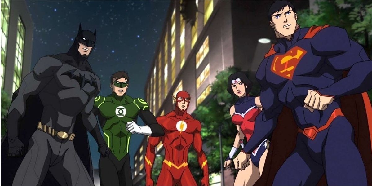 Justice League united together