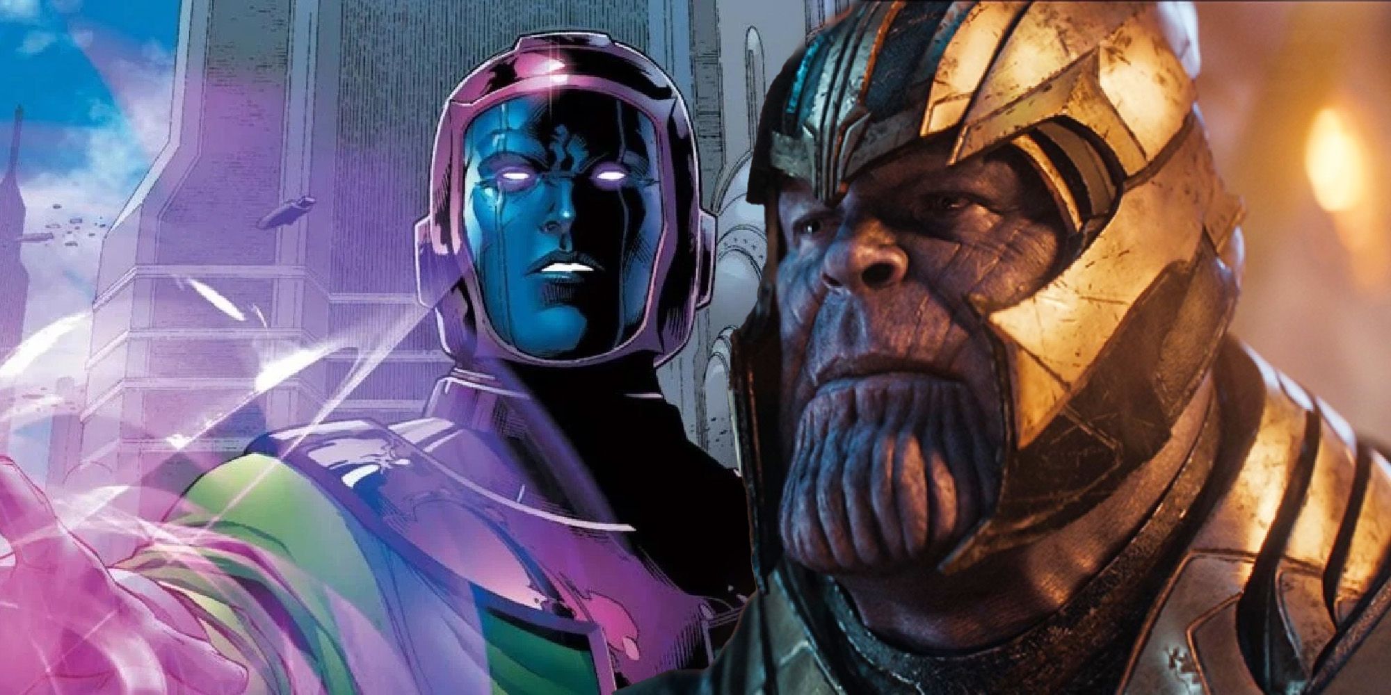 Kang the conqueror Thanos avengers infinity war