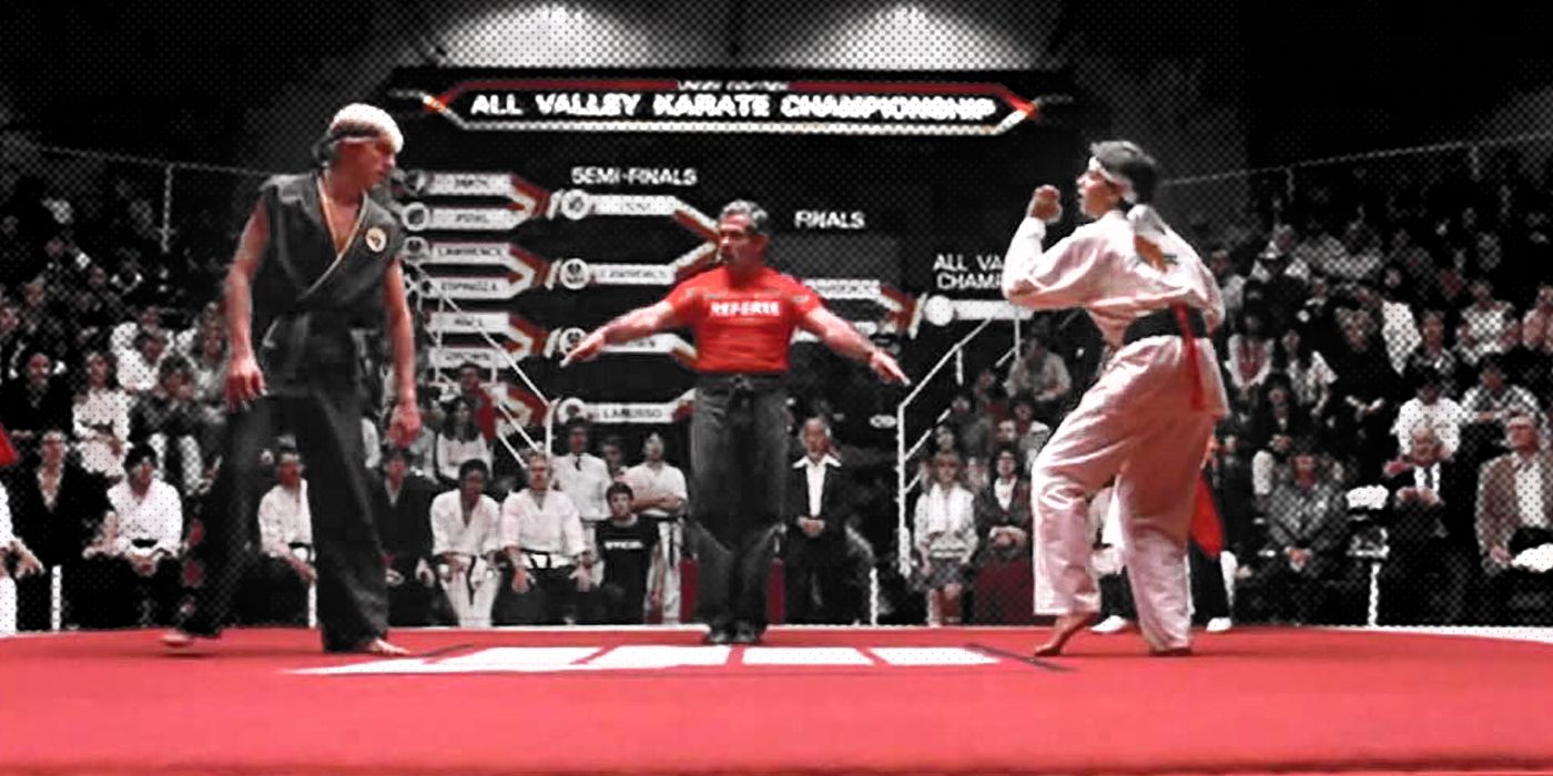 Karate Kid fight scene