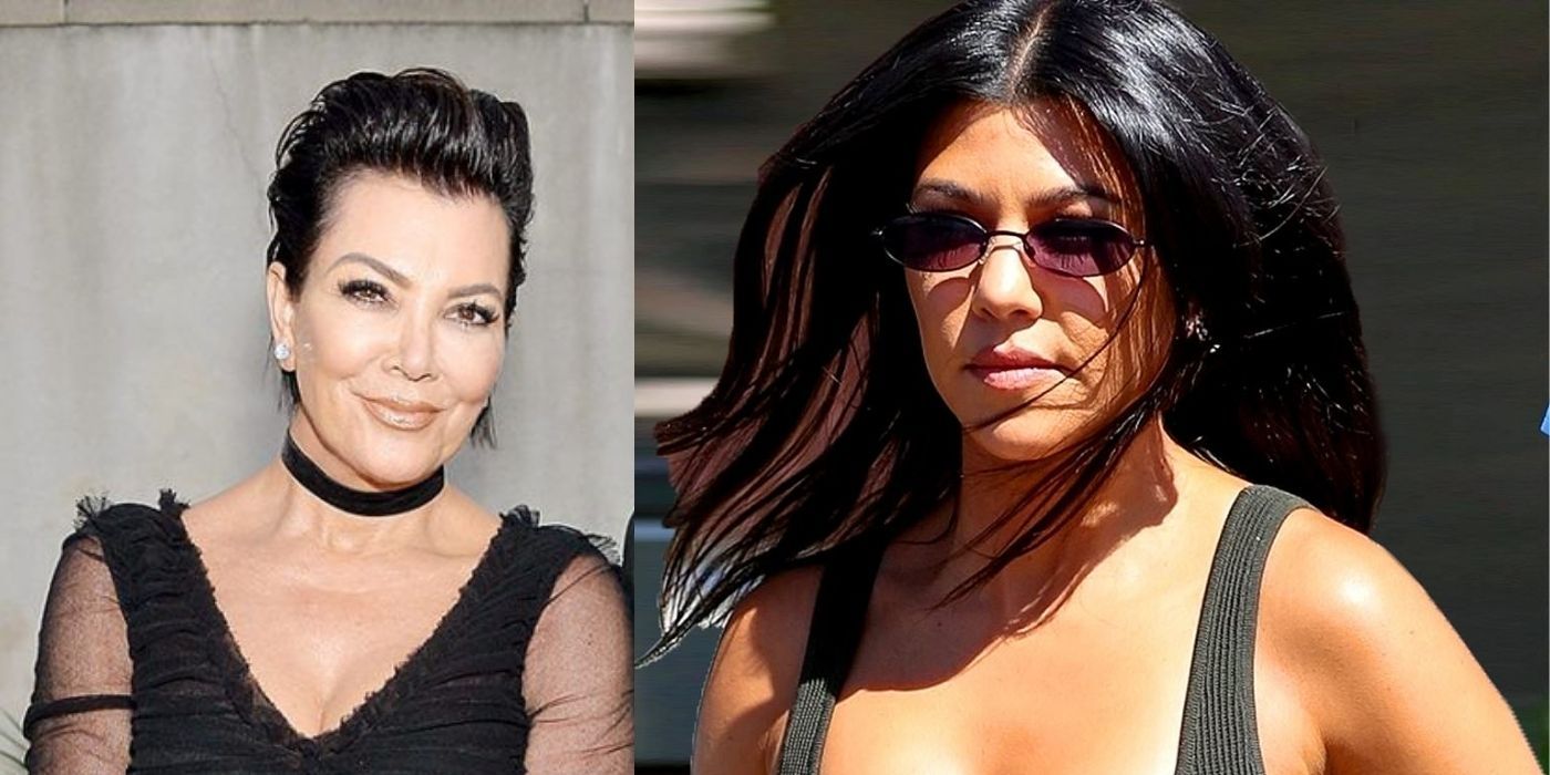 Keeping Up With The Kardashians - Kris Jenner and Kourtney Kardashian