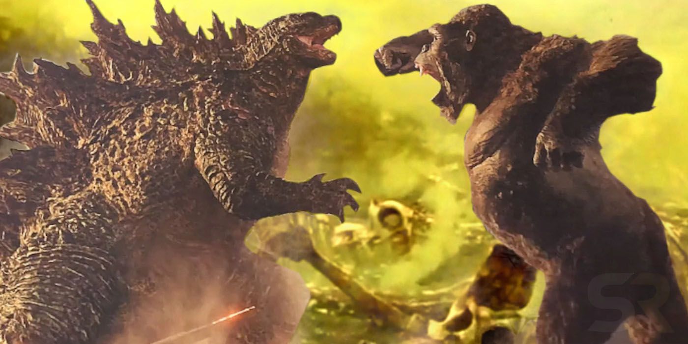 King Kong Fighting Godzilla