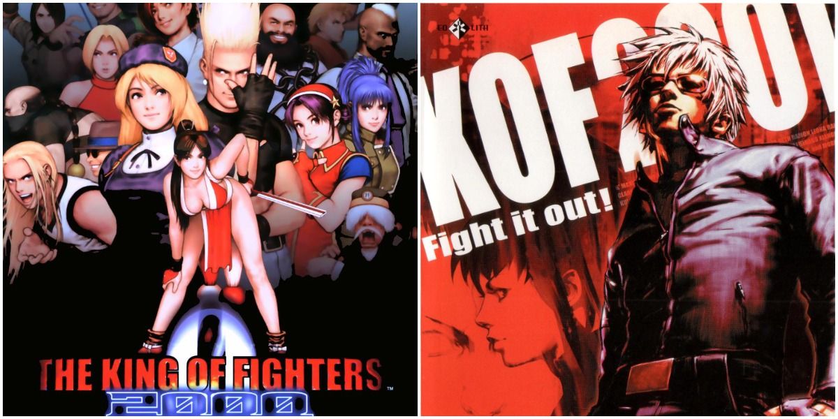 Promotional artwork for King Of Fighters 2000 and 2001