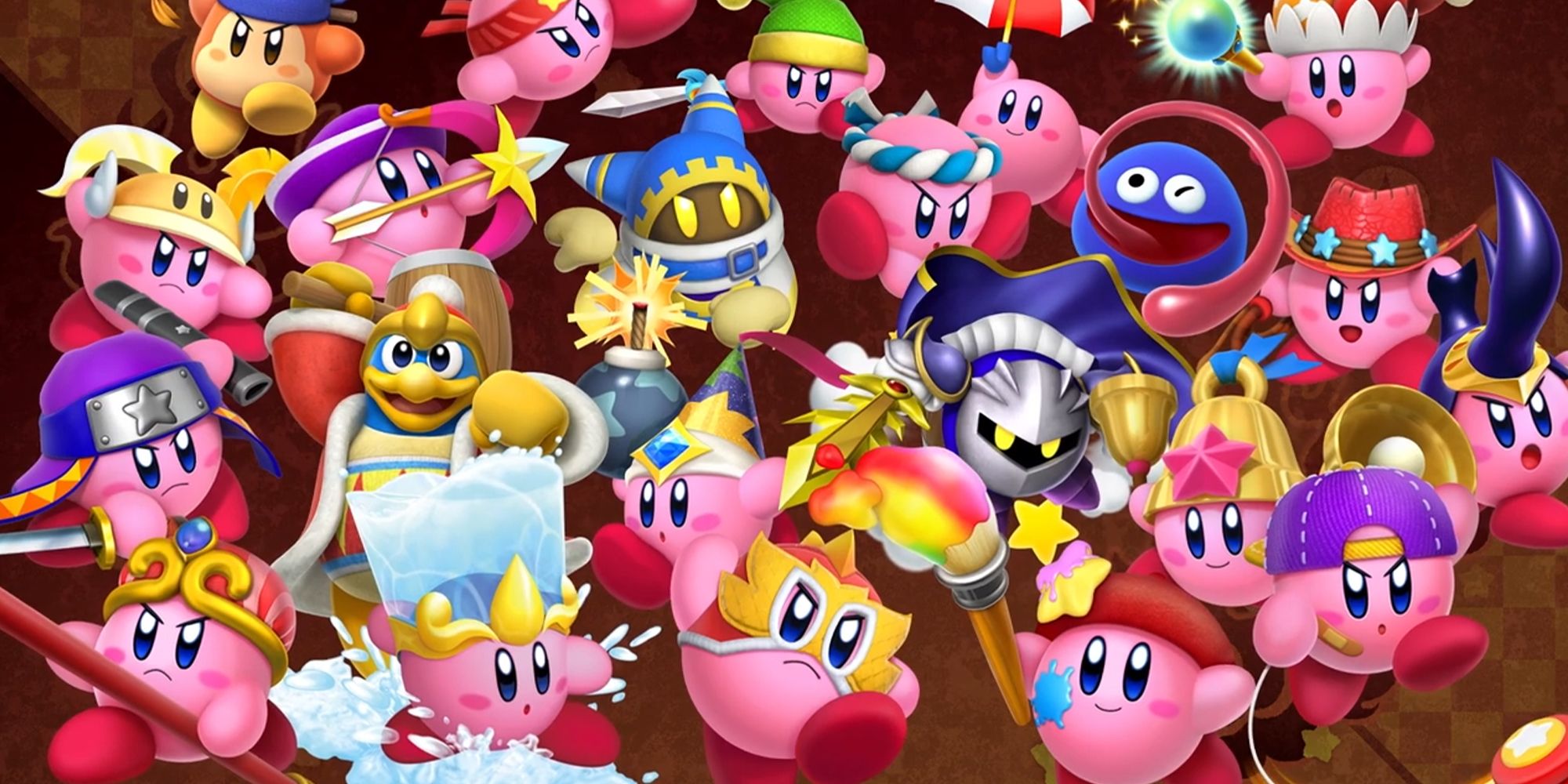 Kirby Fighters 2 Every Character