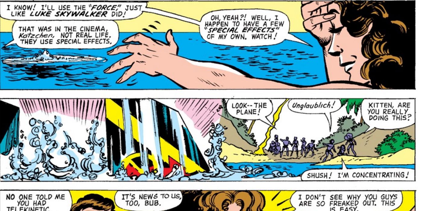 Kitty Pryde Uses The Force Star Wars