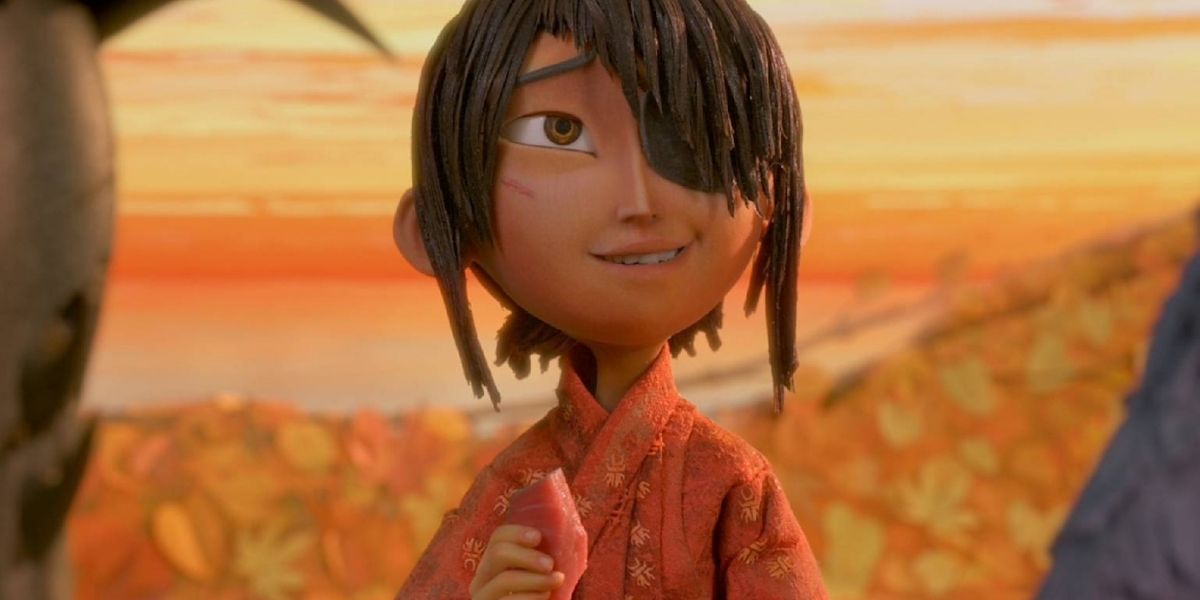Kubo smiling in Kubo and the Two Strings