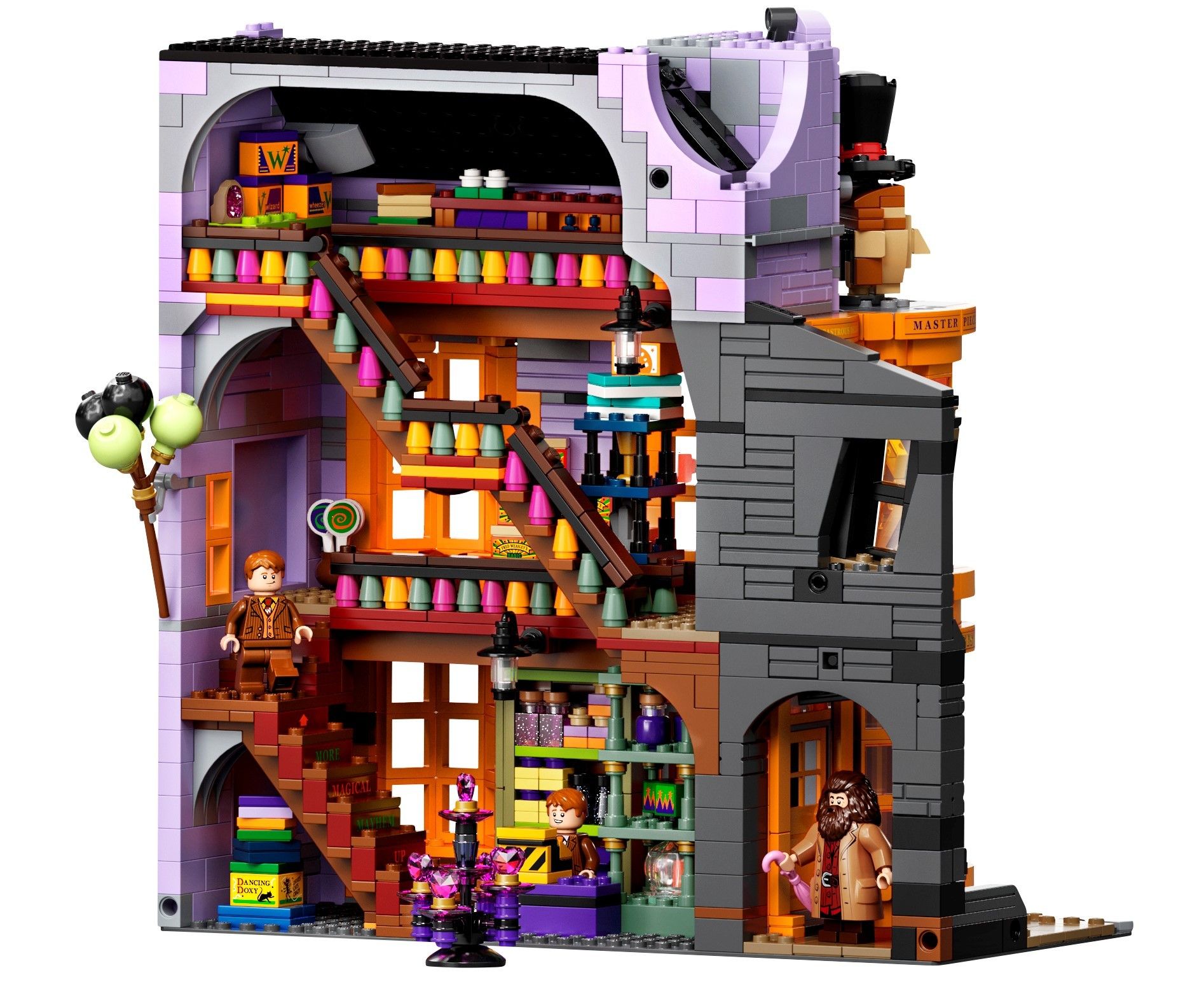 Massive Harry Potter Diagon Alley LEGO Set Launches With 16 Minifigures