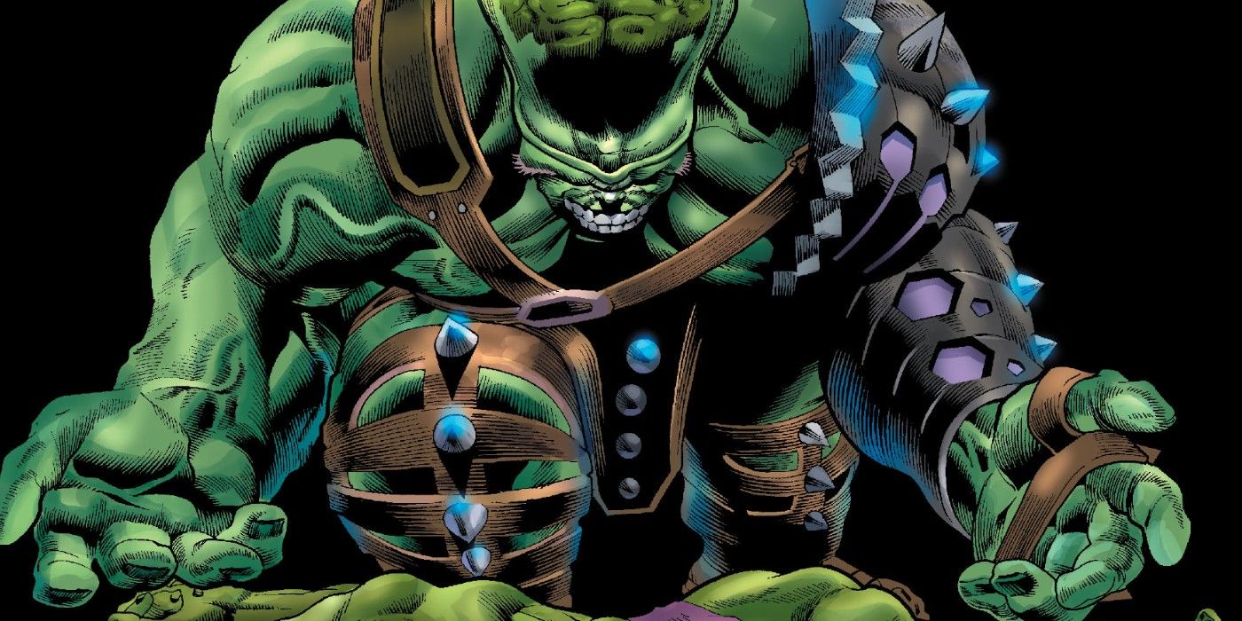 Green Scar Hulk from Marvel Comics