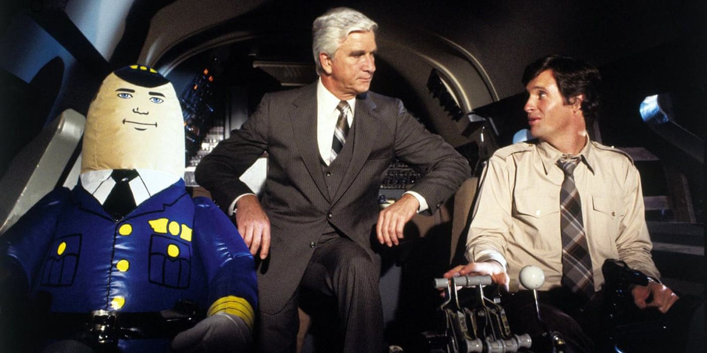 Leslie Nielsen in Airplane