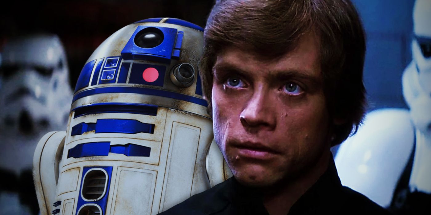 Luke Skywalker and R2-D2 in Star Wars