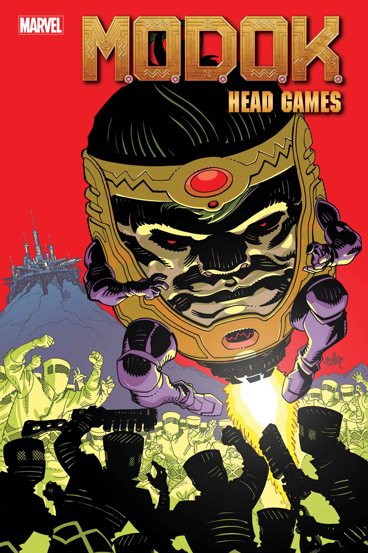 New MODOK Series From Marvel Comics To Be Written By Patton Oswalt