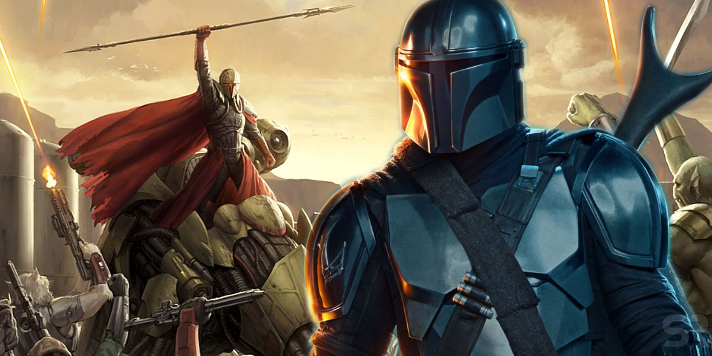 Mandalorian vs Jedi War and Din Djarin.