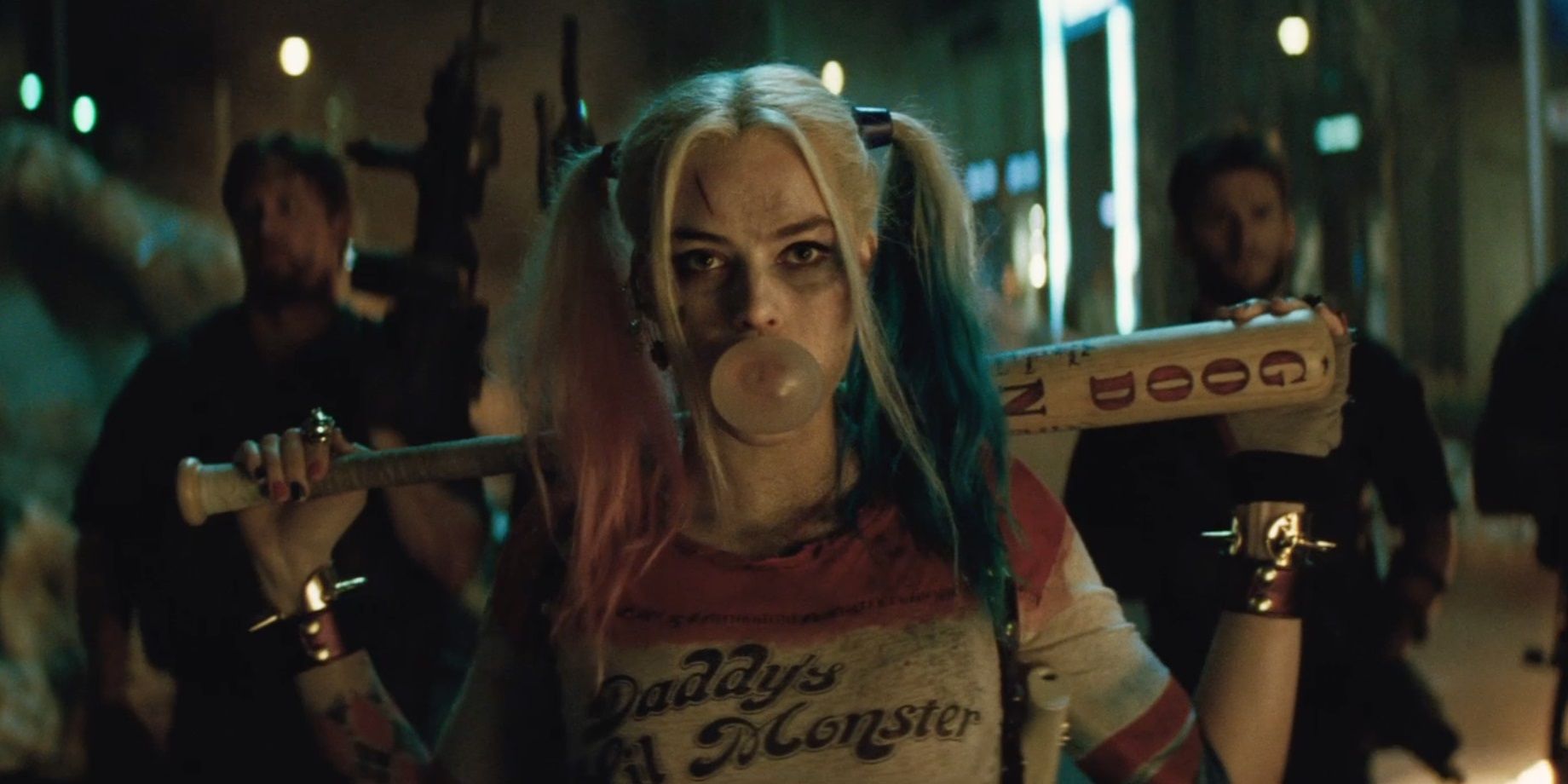 Margot Robbie in the Suicide Squad trailer