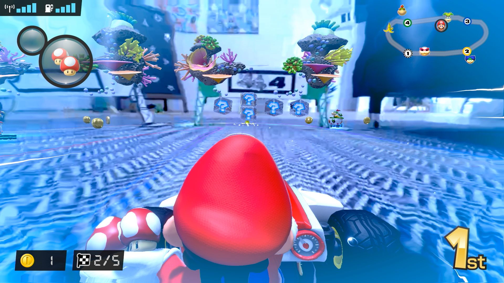 Mario Kart Live Home Circuit Underwater Level