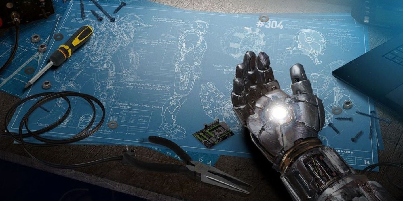 Marvel's Avengers game, blue prints for Iron Man armor