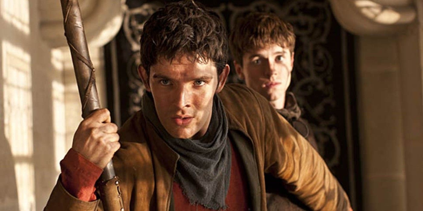 Colin Morgan as Merlin in Merlin