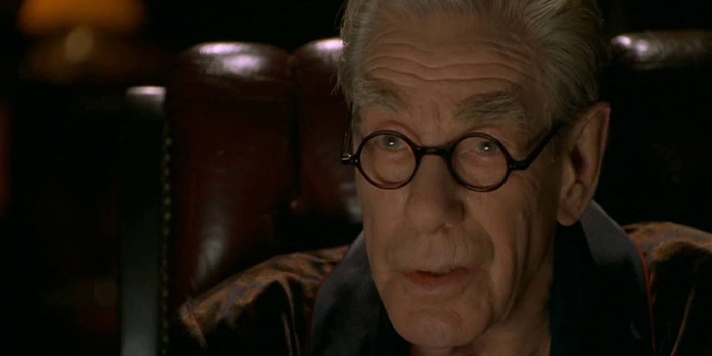 Michael Gough as Alfred Pennyworth in Batman and Robin