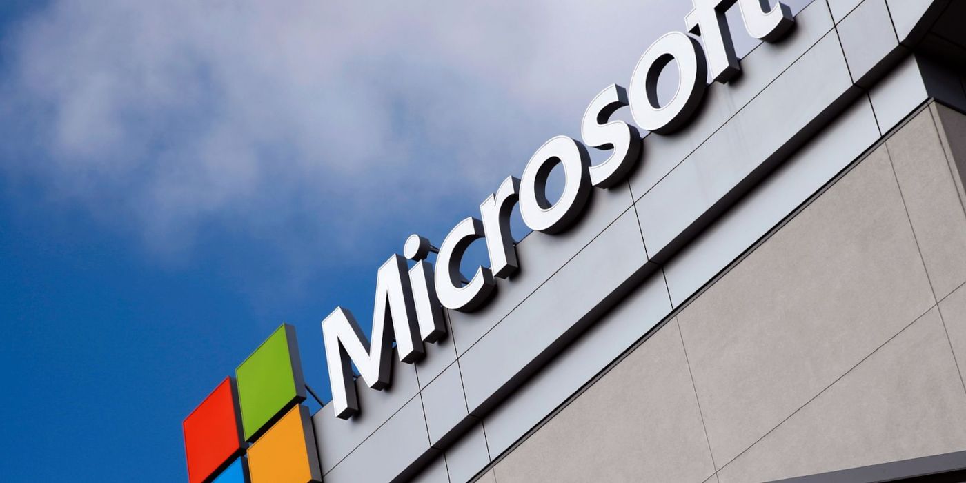 Microsoft Headquarters Logo Photo