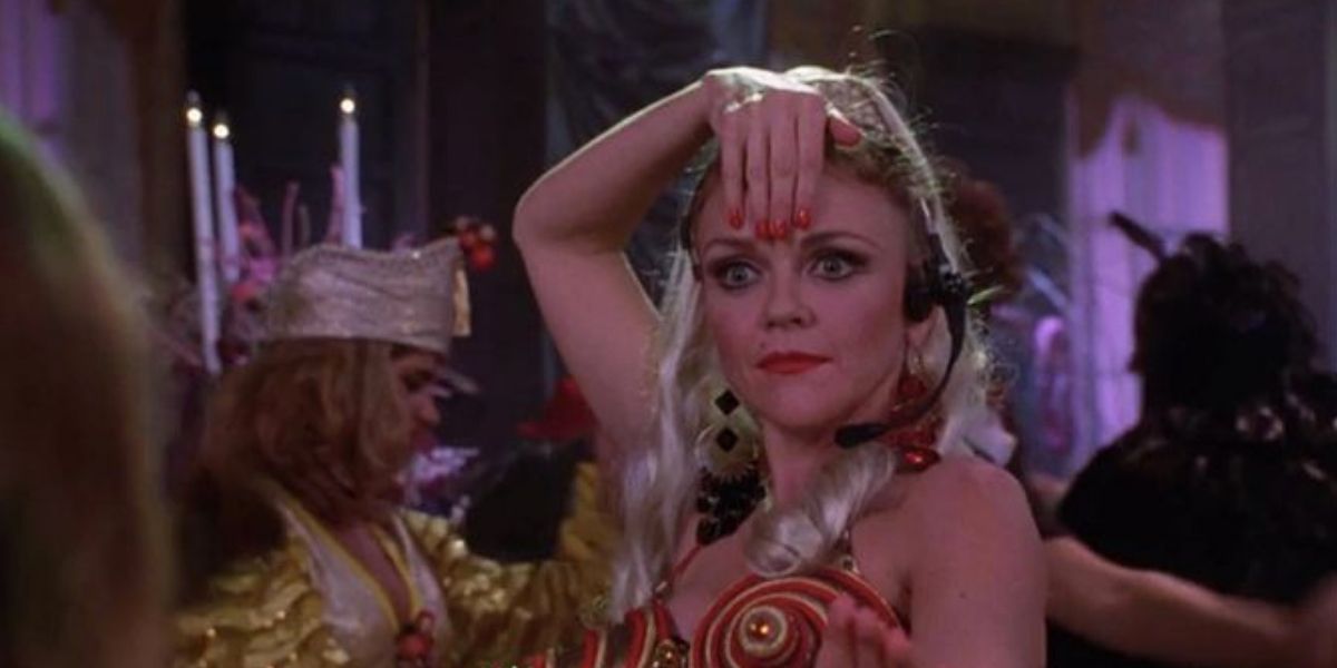 Mrs Dennison At The Halloween Party In Hocus Pocus