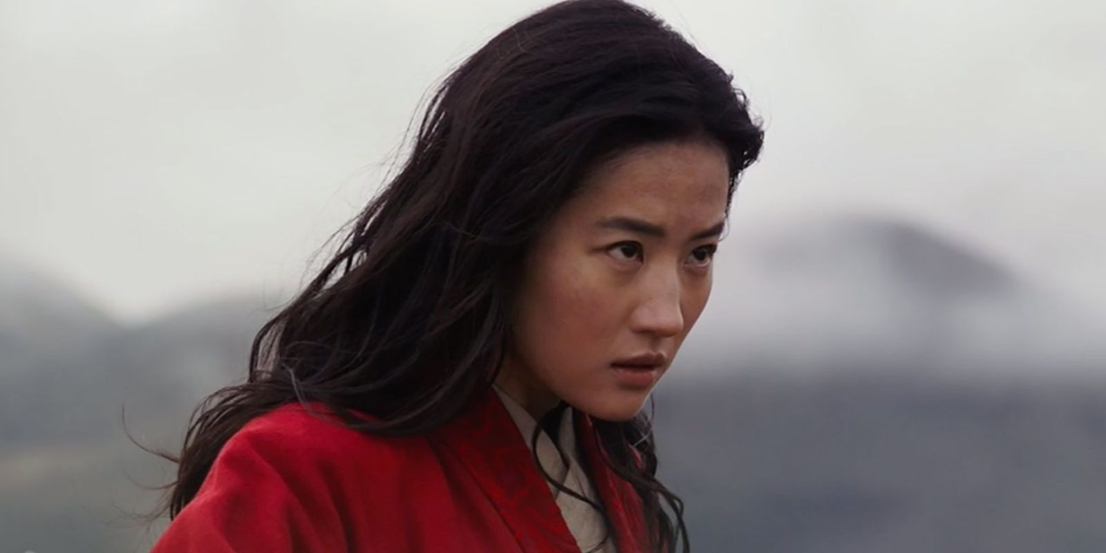 Mulan being a warrior in the 2020 live-action version of &quot;Mulan.&quot;