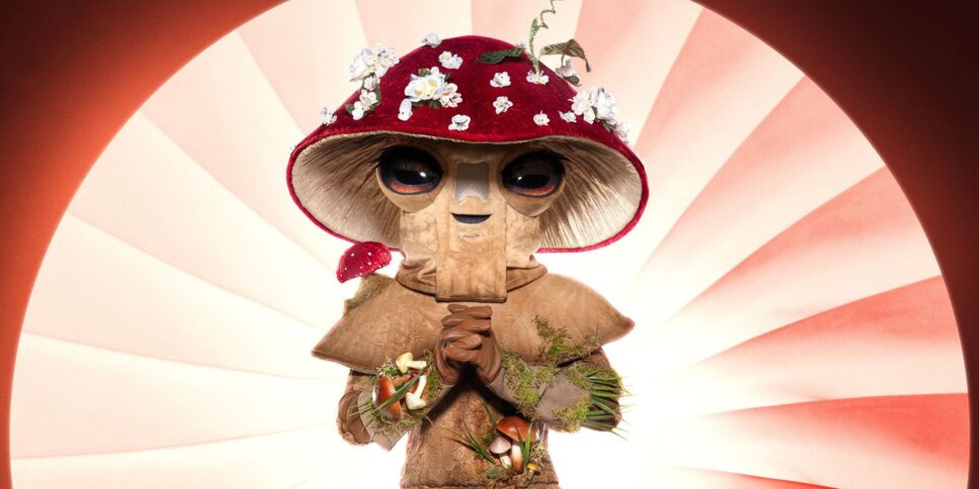 Promo image for the Mushroom in The Masked Singer