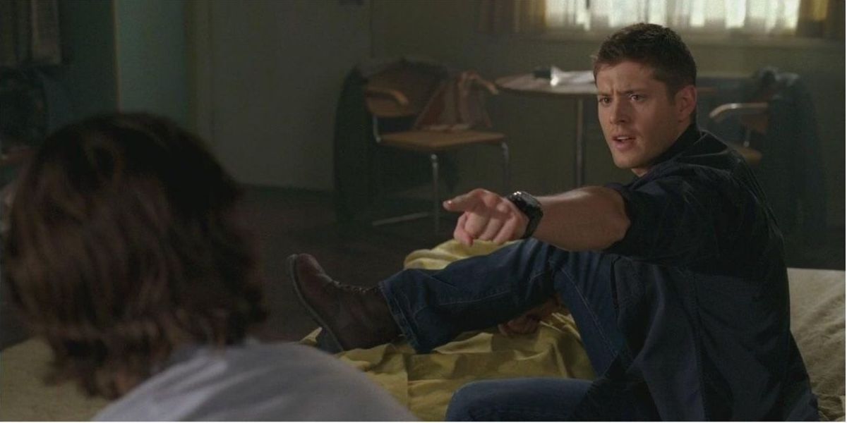 Dean sings Heat Of The Moment over and over again in Mystery Spot in Supernatural