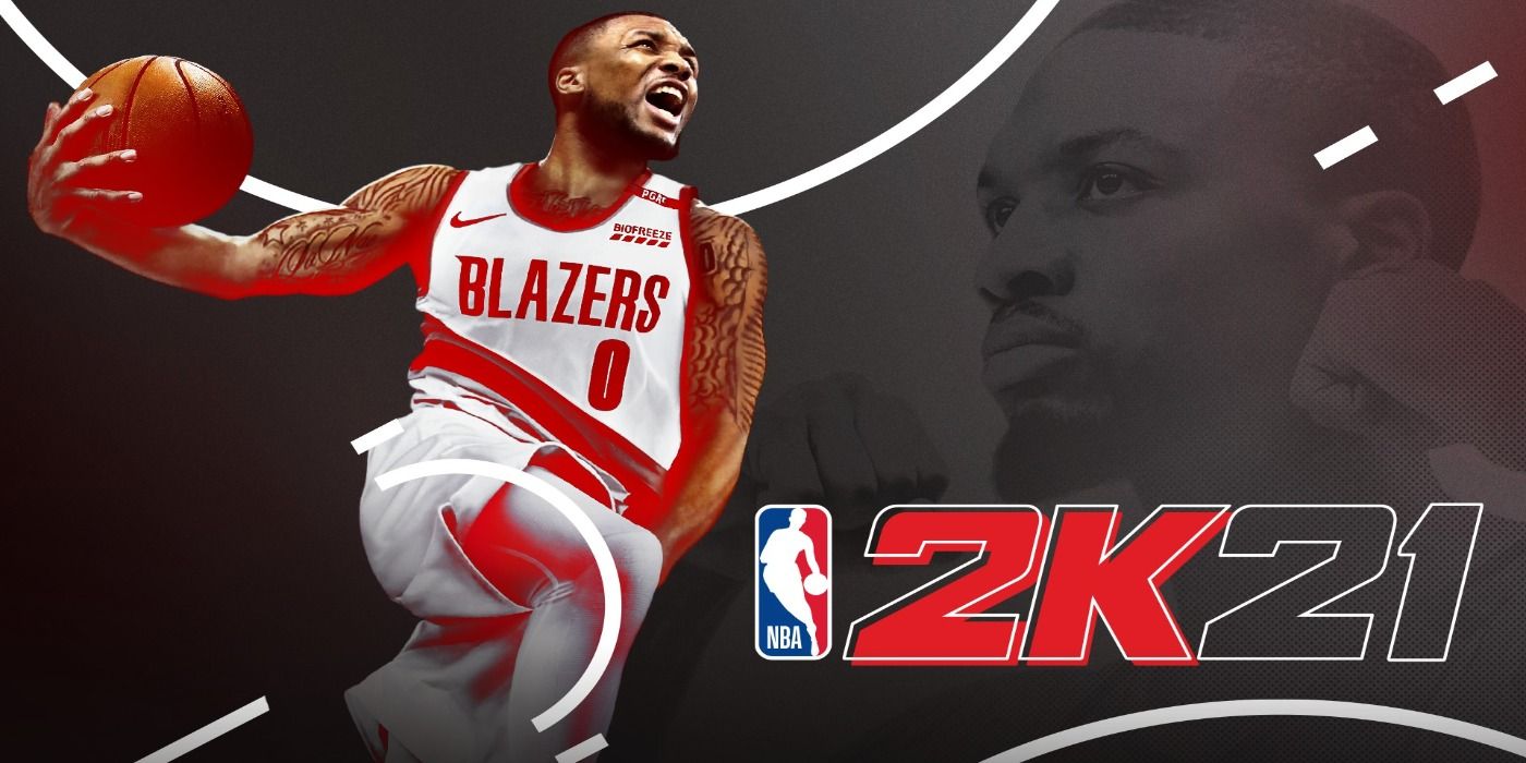 NBA, cover art, Damian Lillard.