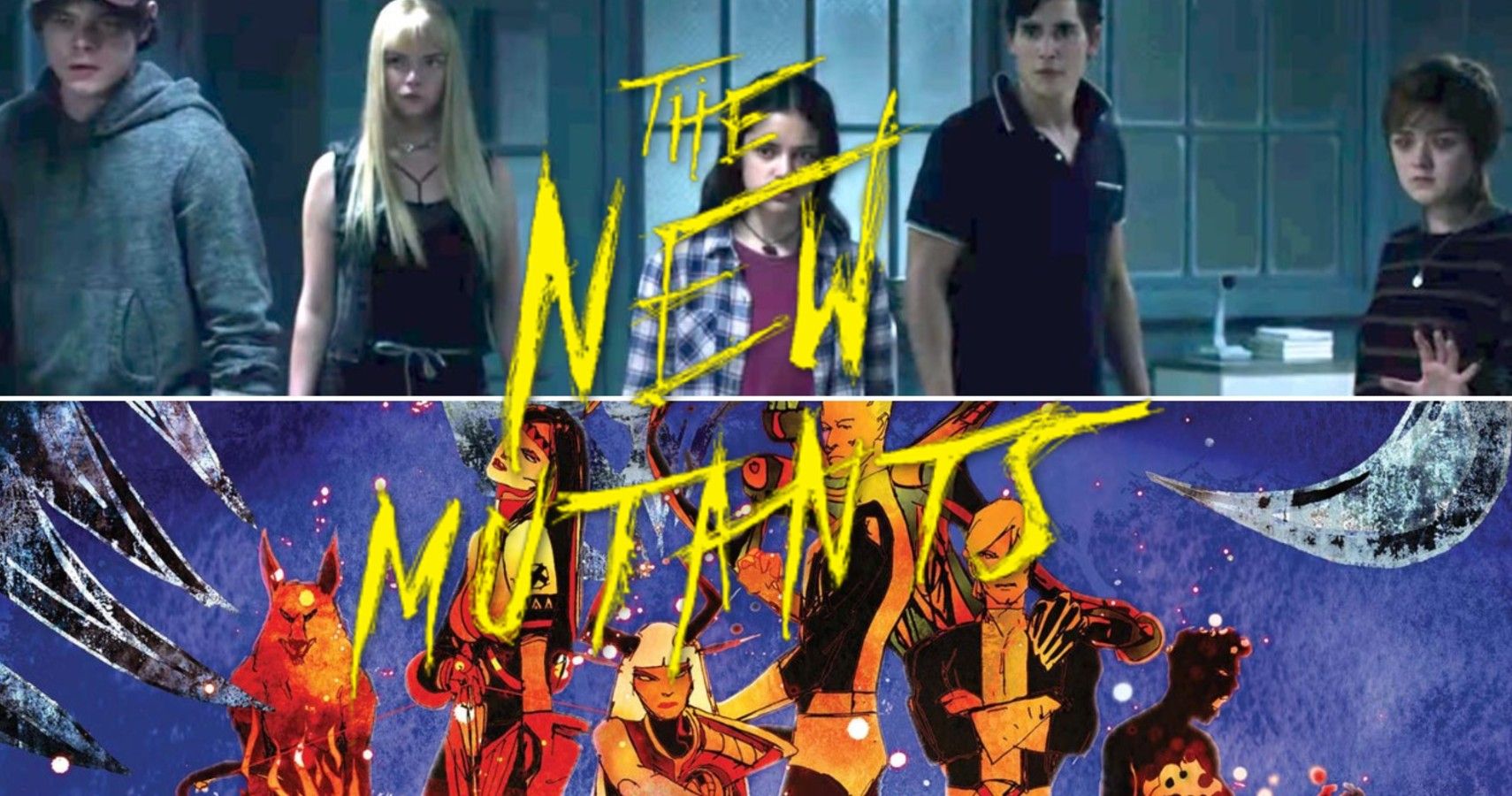 the New Mutants' Cast Vs. the Comic Book Characters