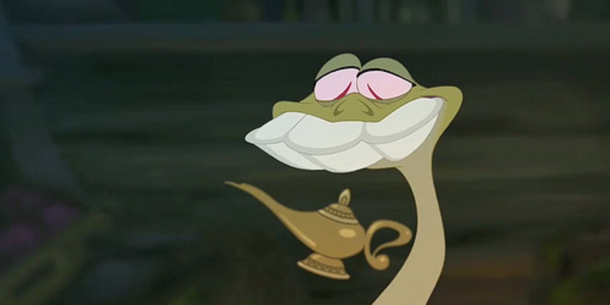 New princess and the frog lamp