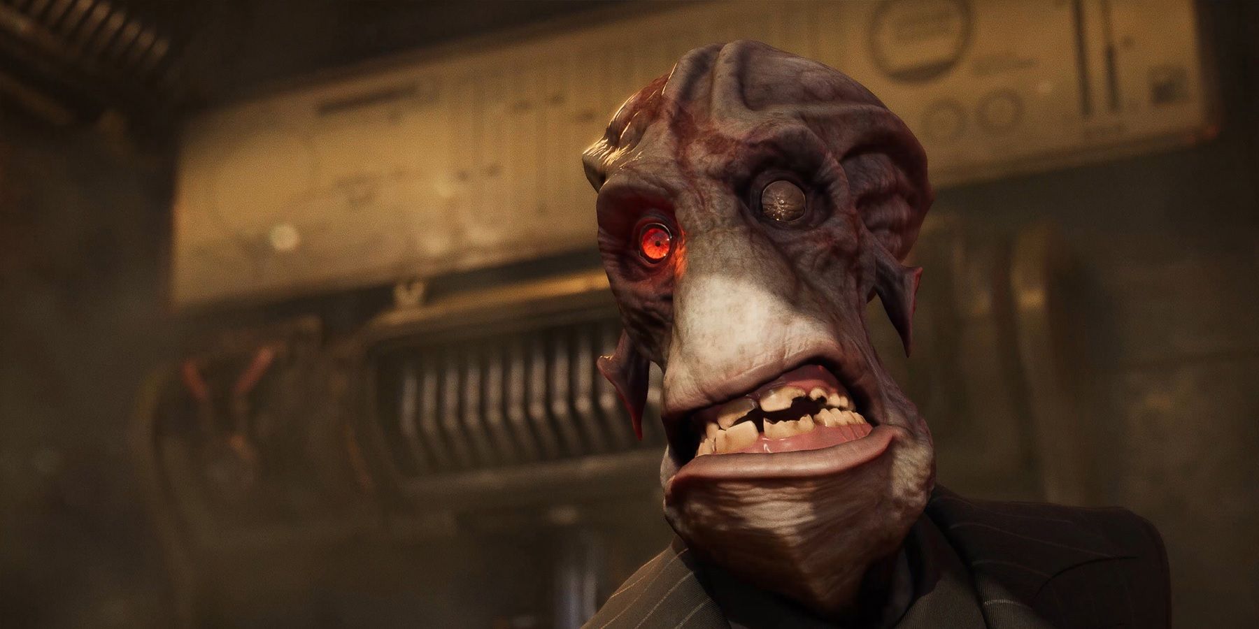 A screenshot of Oddworld: Soulstorm fro the PlayStation 5 showcase event.