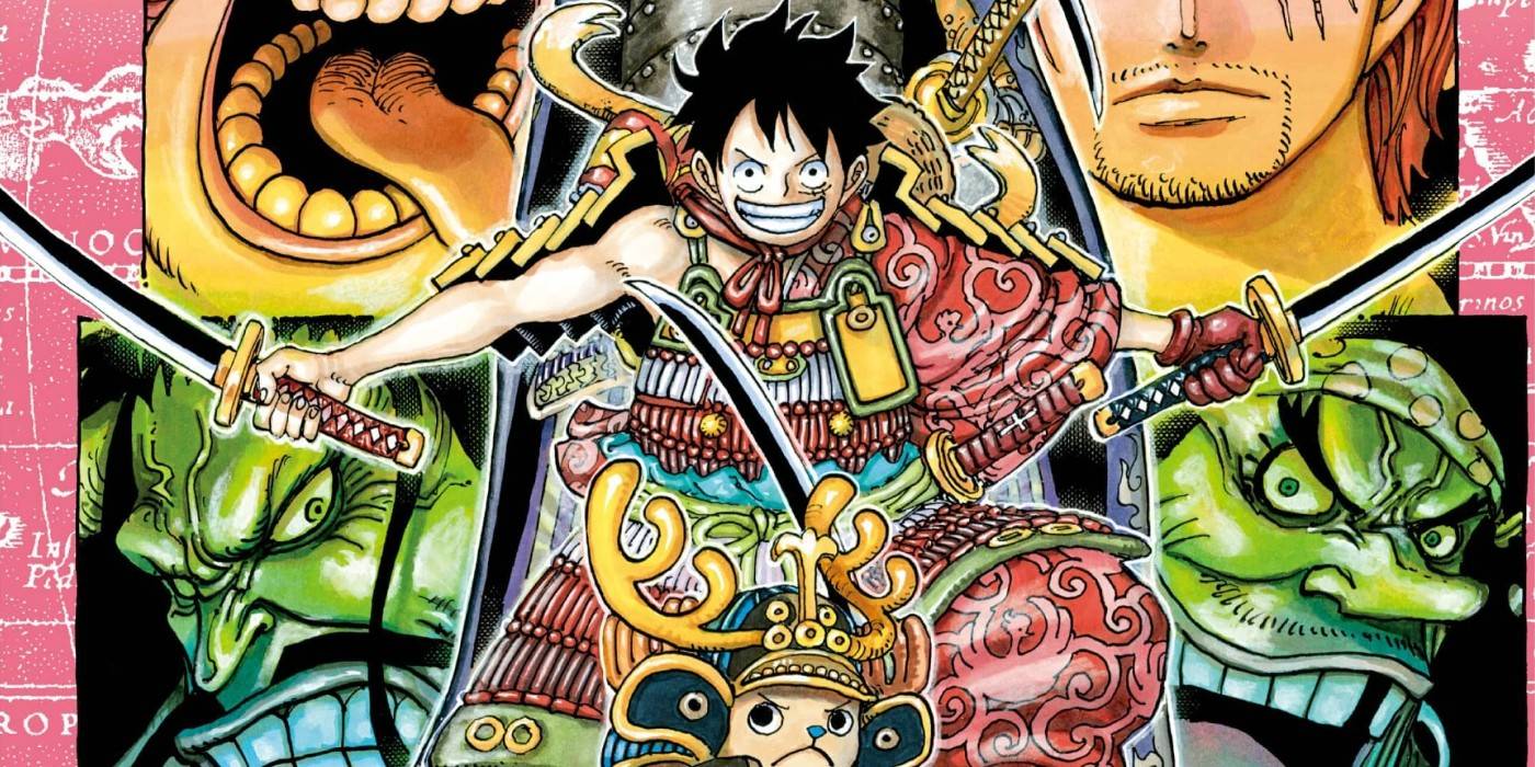 One piece colored wano
