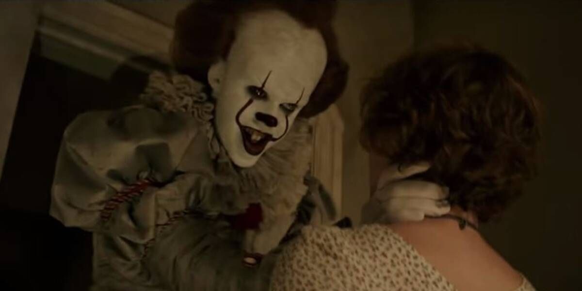 Pennywise and Bev in It