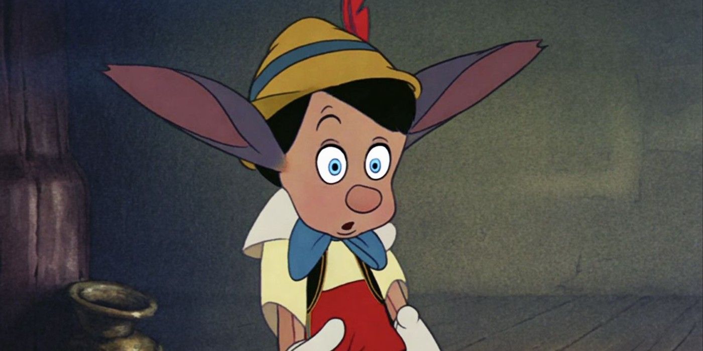 Pinocchio turns into a donkey in Pinocchio
