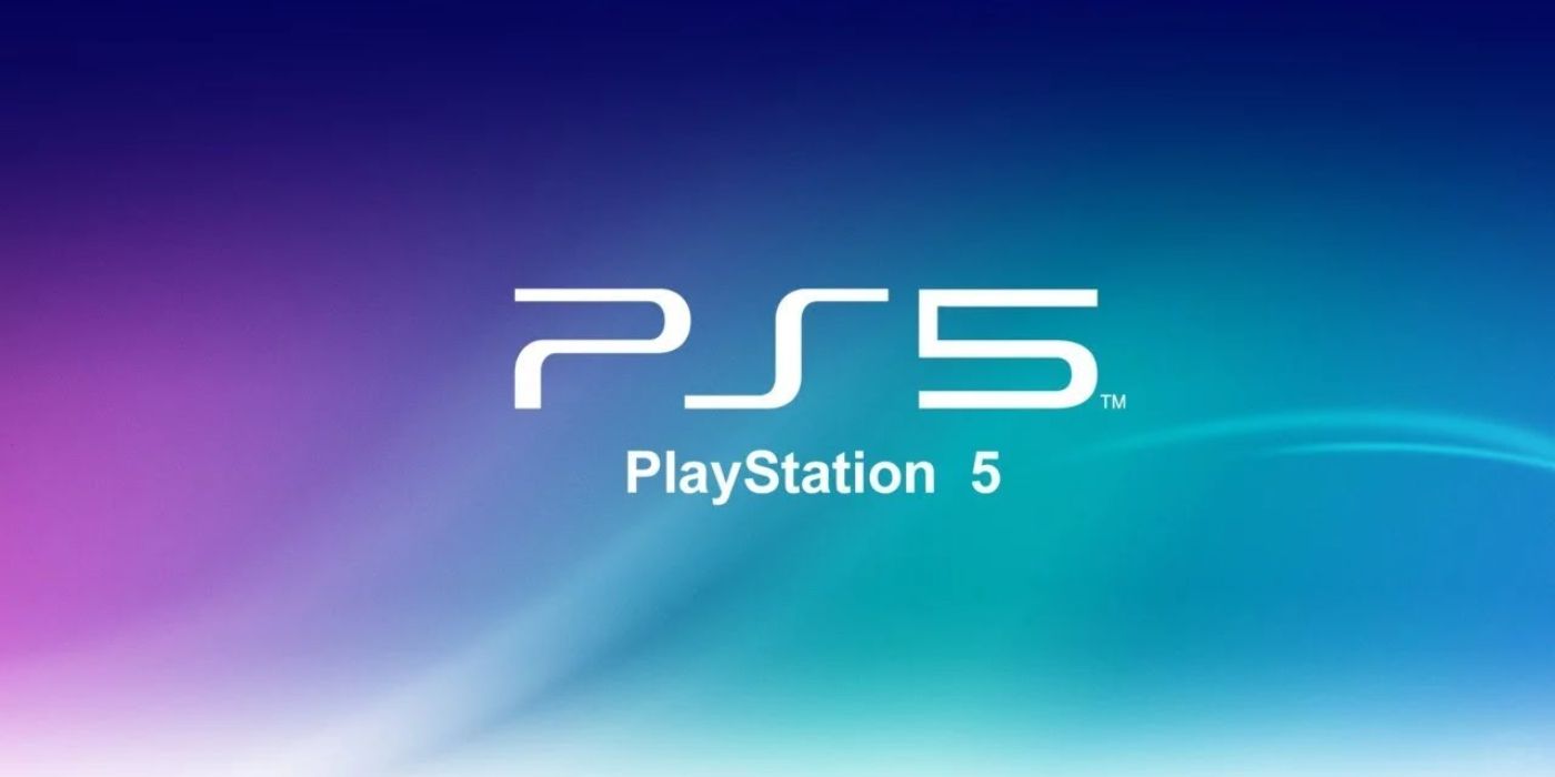 PlayStation 5 Logo Color Background