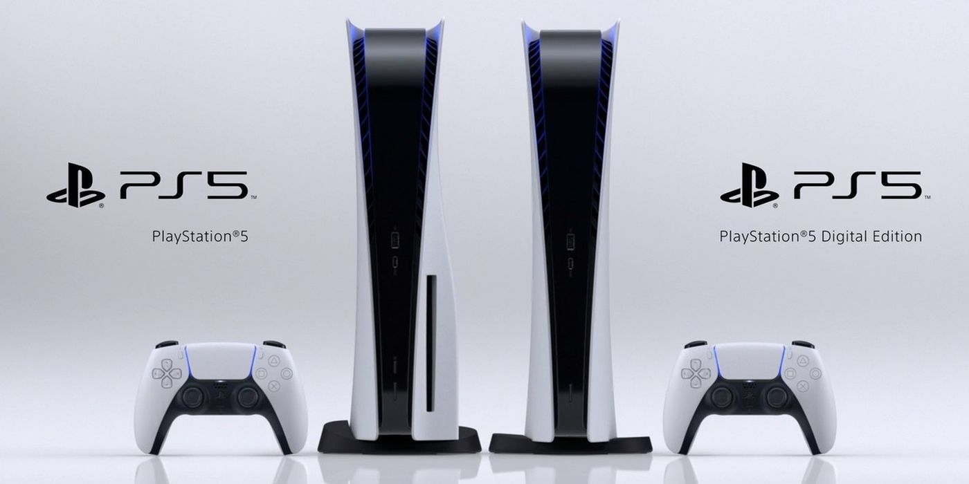 PlayStation 5 standard and digital edition consoles from Sony.