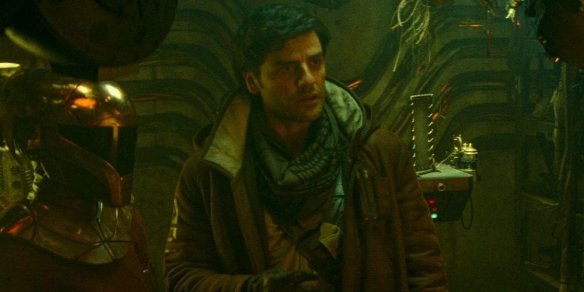 Poe Dameron and Zorii Bliss in Star Wars The Rise of Skywalker