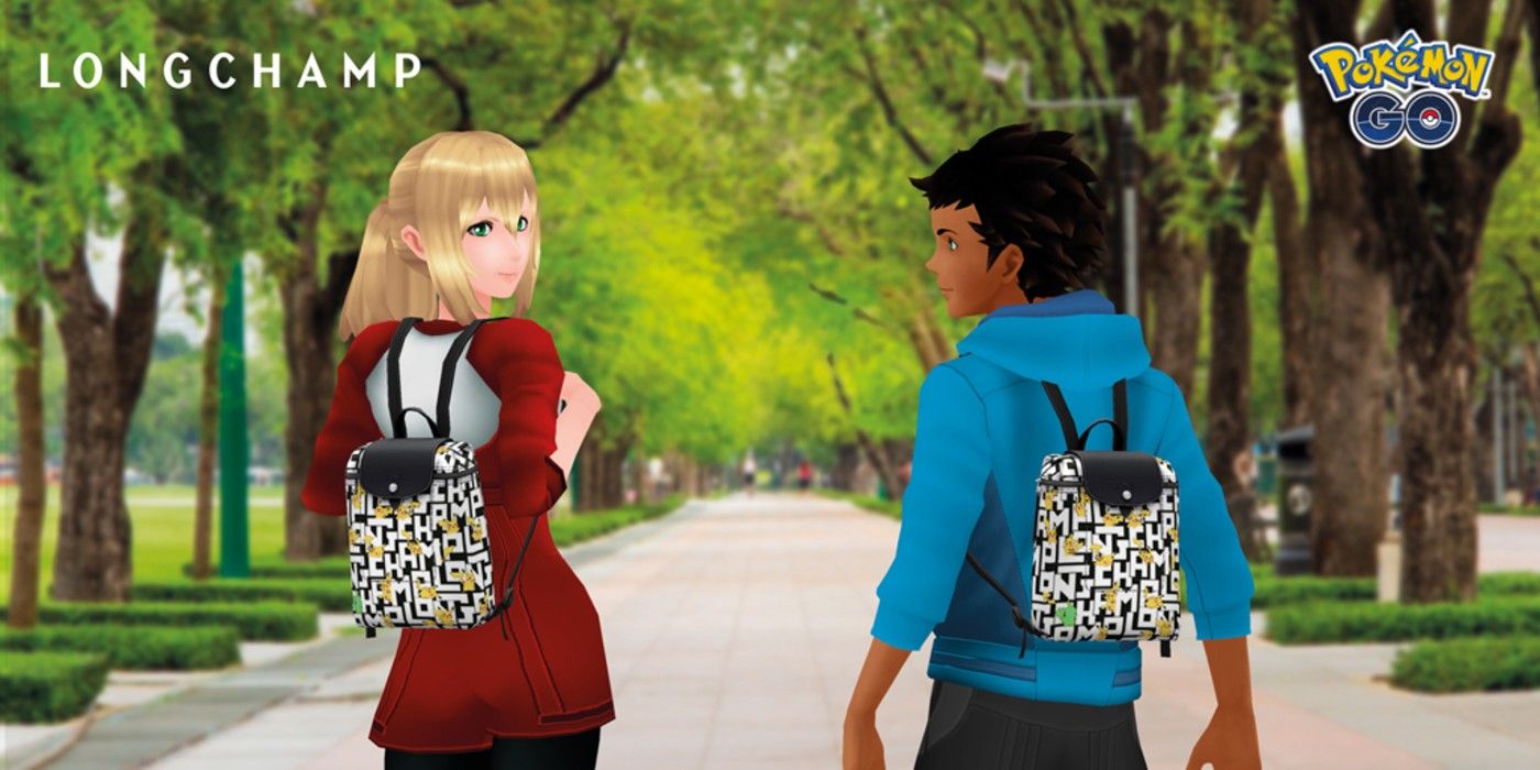 Special Longchamp backpack in Pokemon Go for Paris Fashion Week