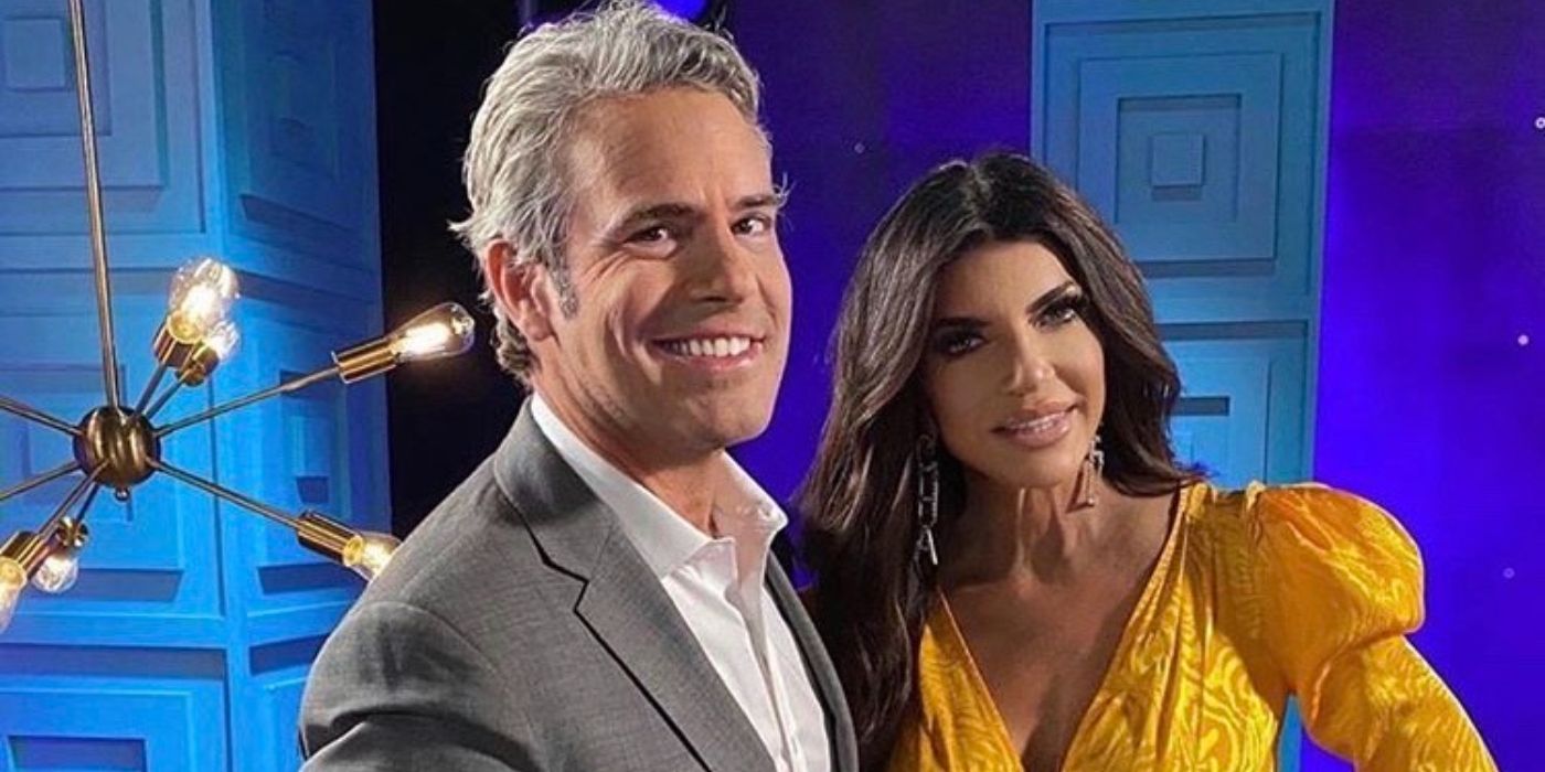 Andy Cohen and Teresa Giudice from RHONJ