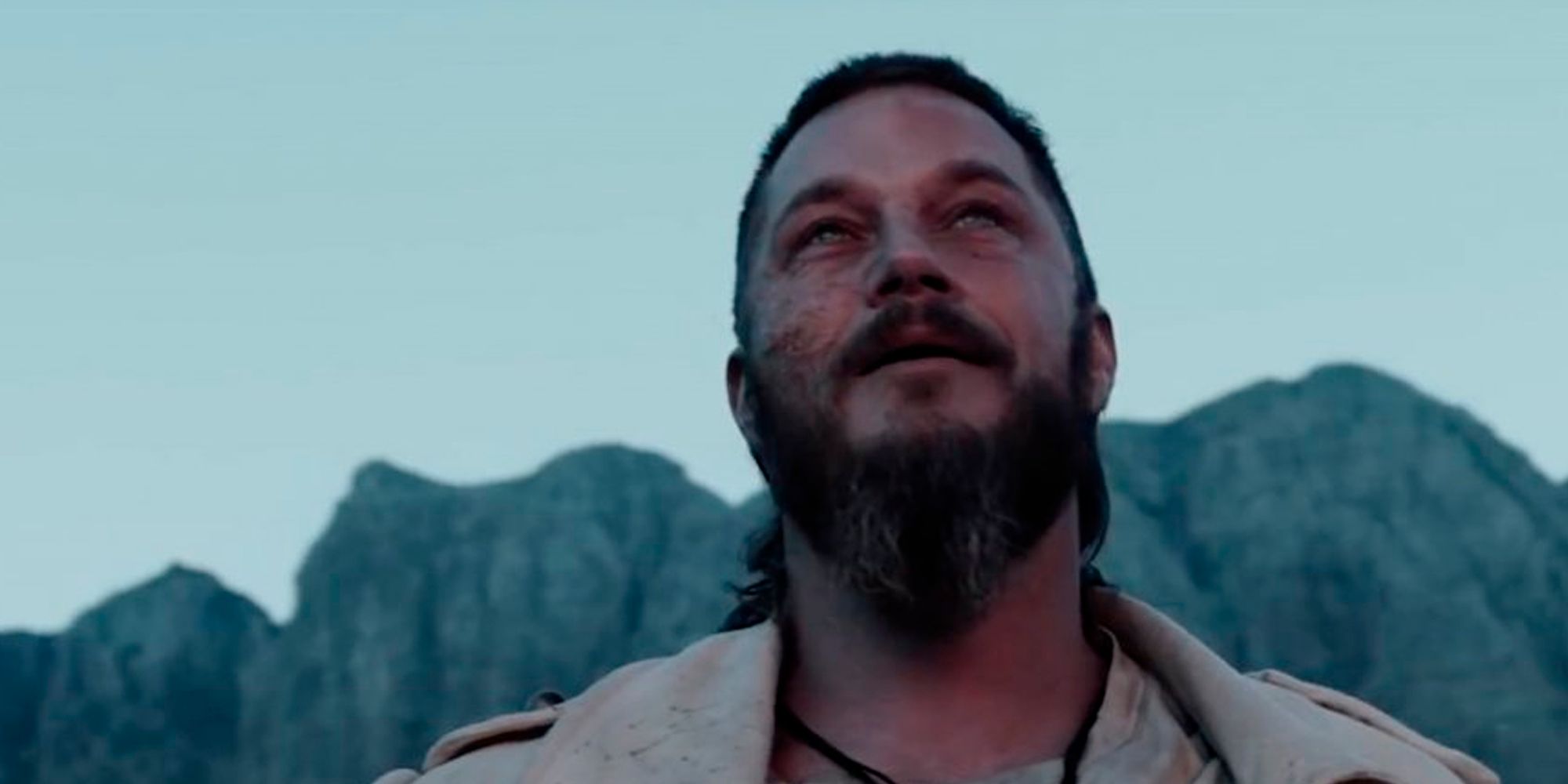 Raised by Wolves Travis Fimmel as Marcus hearing voices