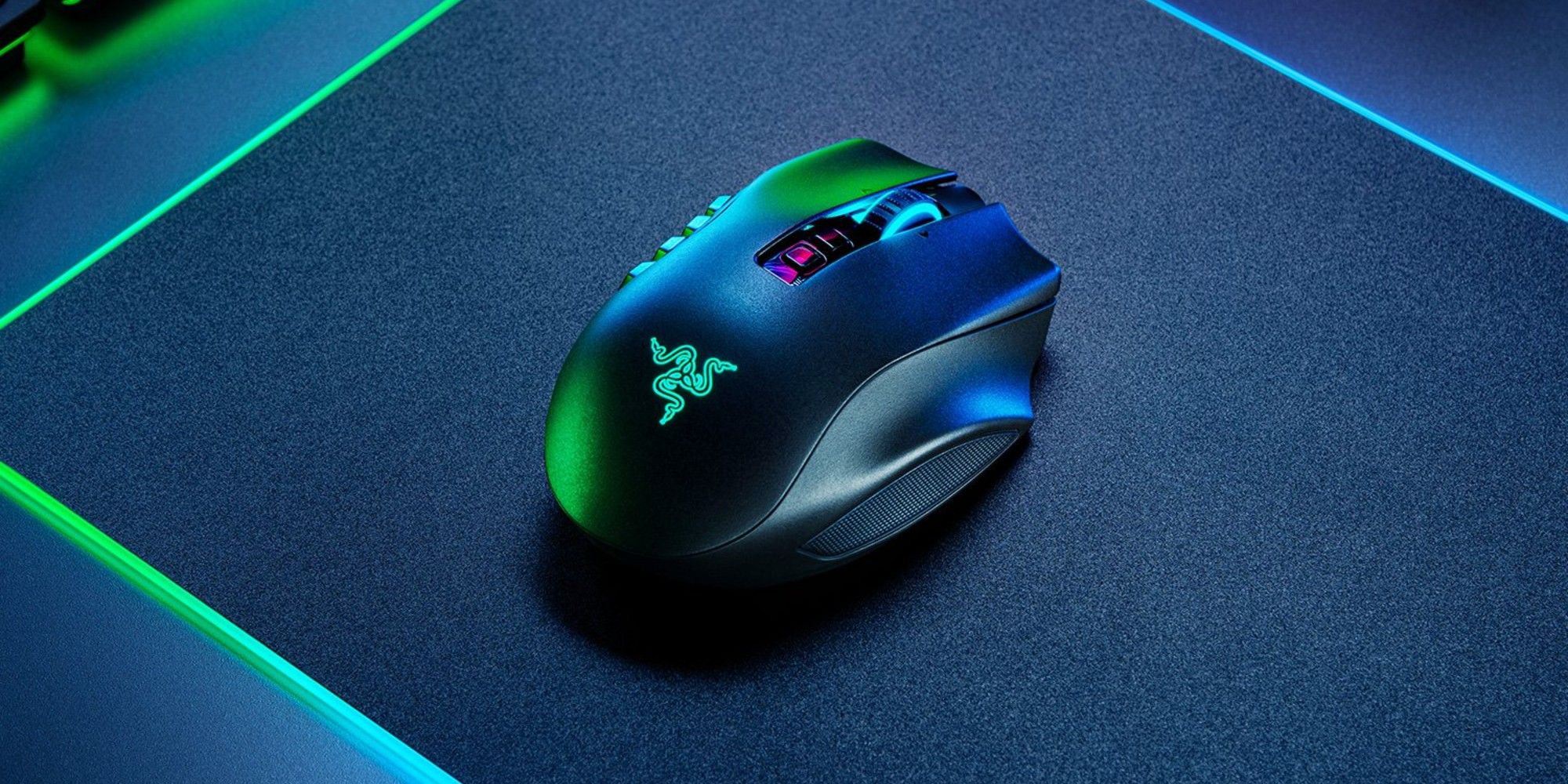 The Razer Naga Pro Modular Wireless Mouse