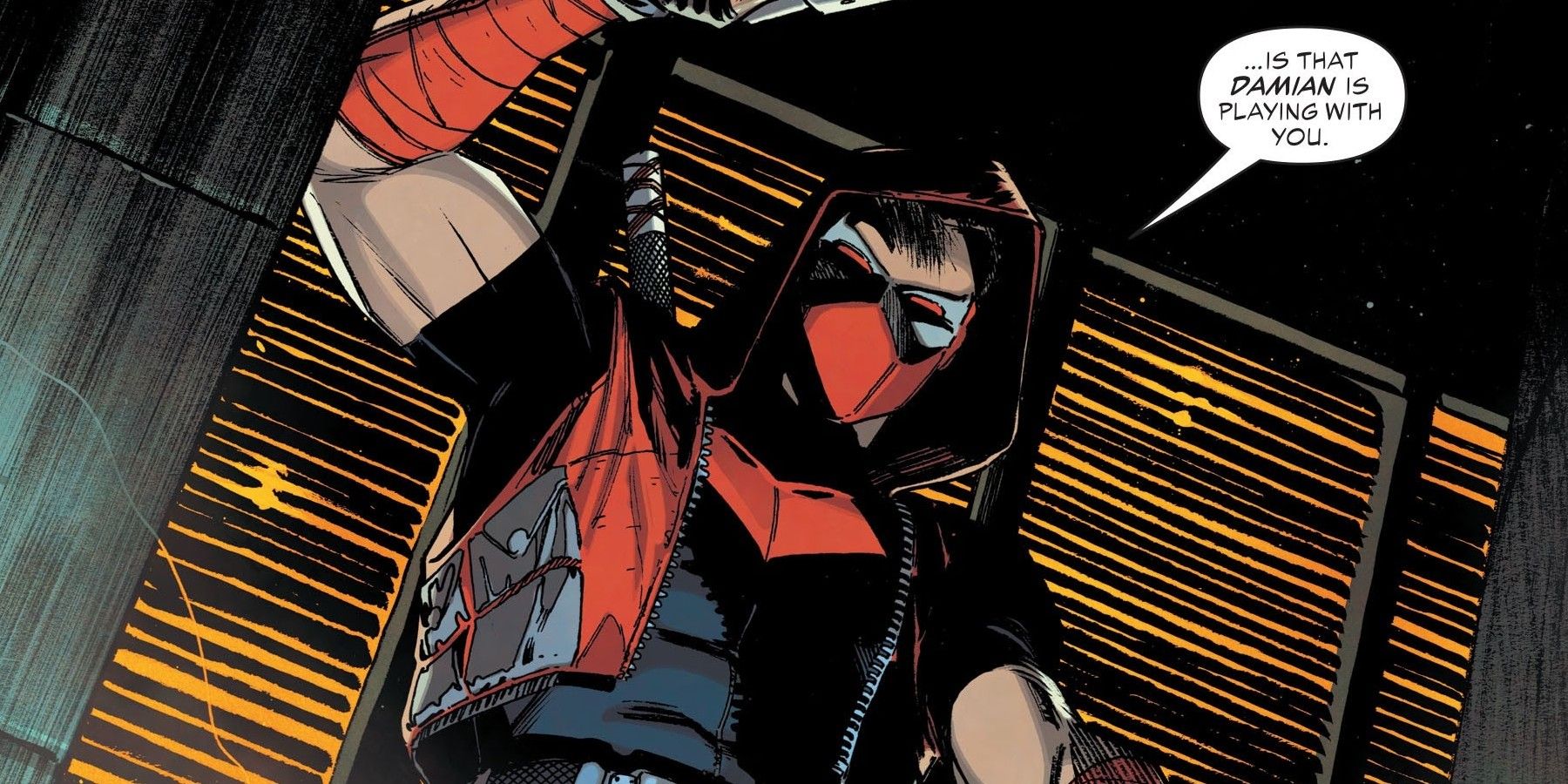 Red Hood Talks to Teen Titans