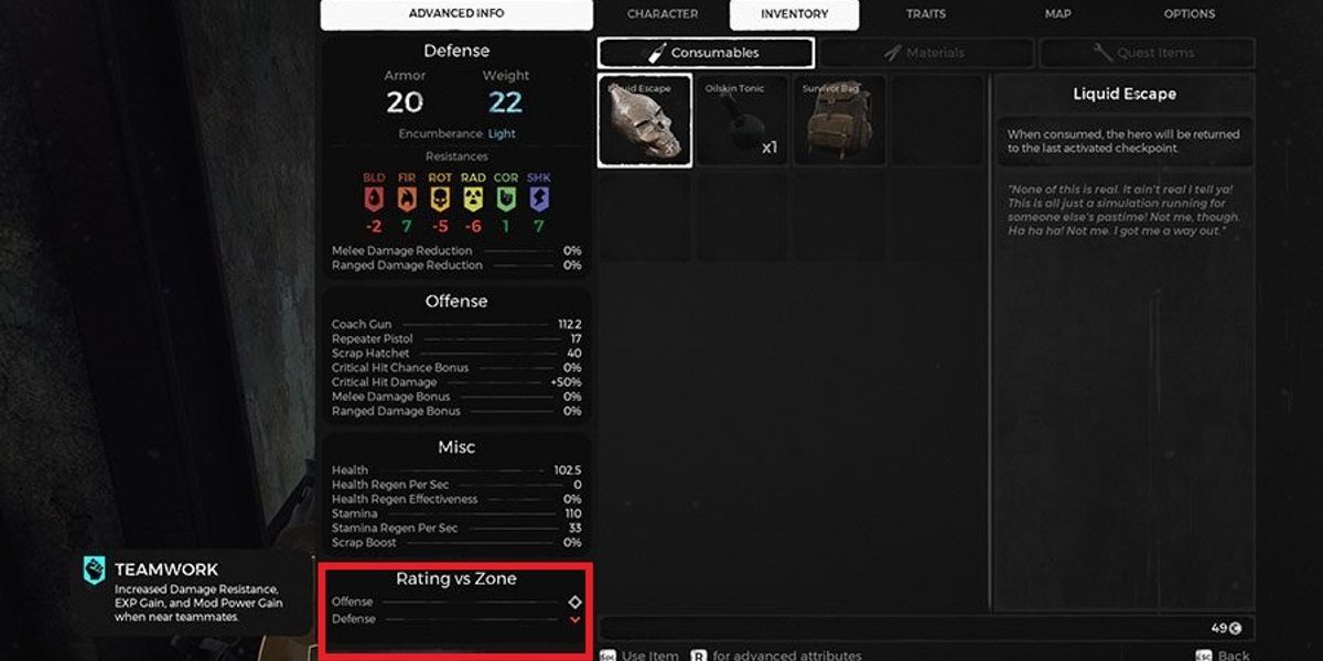 remnant upgrade prompt