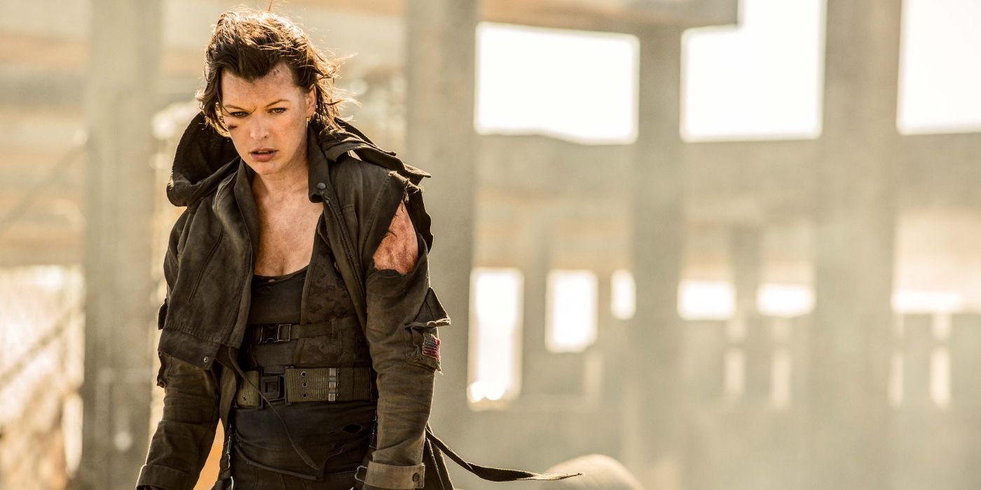 Resident Evil The Final Chapter's Milla Jovovich as Alice