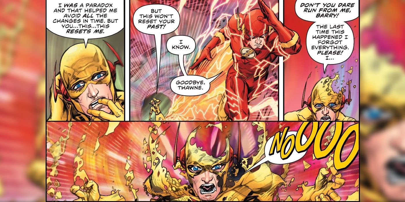 Reverse-Flash Paradox Death
