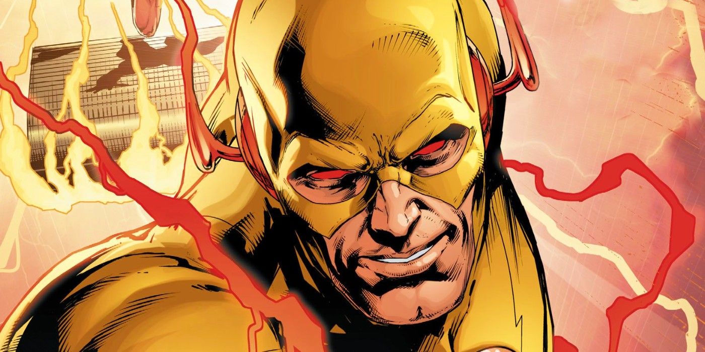 Reverse-Flash running storm.